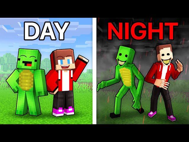 JJ and Mikey Became MUTANTS EXE at NIGHT in Minecraft - Maizen