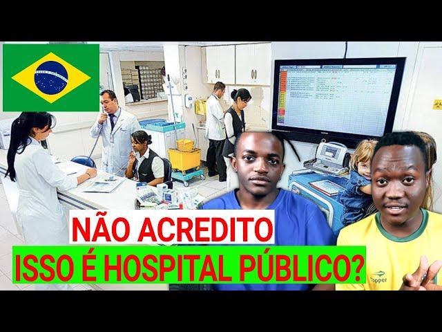 Enfermeiro Africano falou isso do Hospital Público do BRASIL