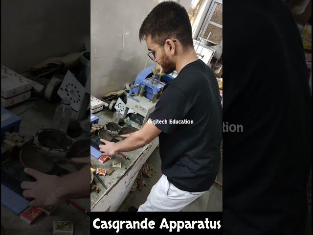 Casgrande Apparatus | liquid limit test | Working of casgrande Apparatus | Geotechnical Engineering