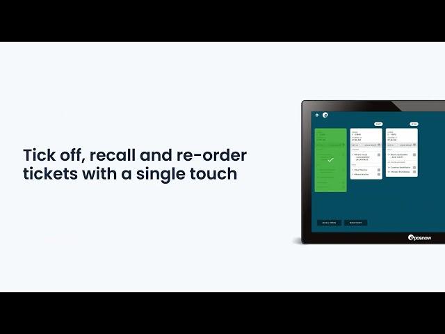 EPOS NOW Kitchen Display System