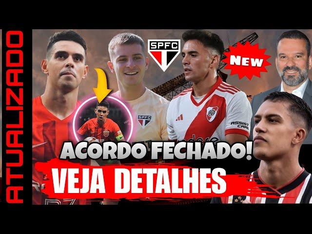 SPFC FECHA ACORDO P/ 2025! VOLTA DE OSCAR; ENZO DIAZ x GALOPPO; MILHÕES NOS COFRES; INFO SOBRE SOCIO