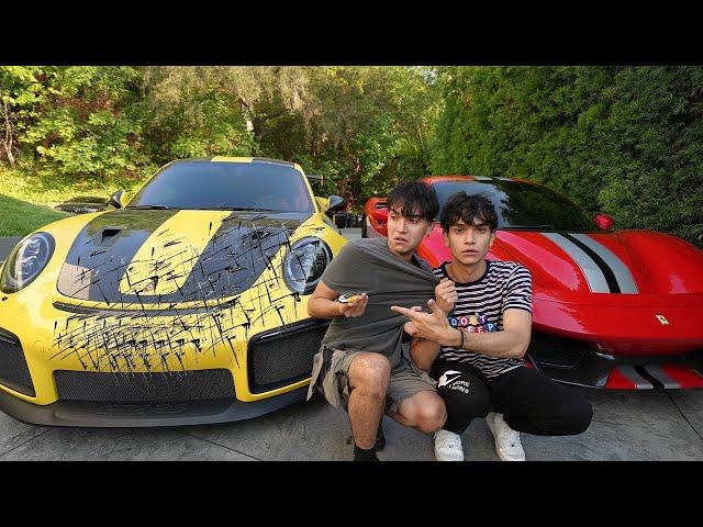 Twins Swap Cars for 24 Hours! (BAD IDEA)