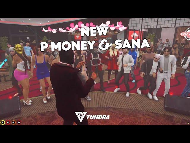 P Money Plays New Song With Sana || NoPixel GTA RP