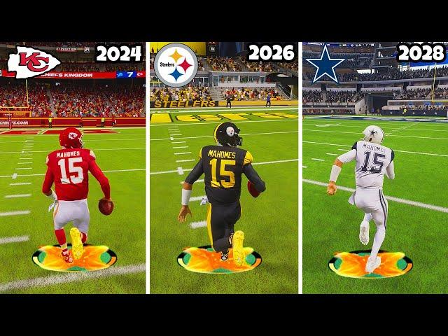 What If Patrick Mahomes Changed Teams Every Season?