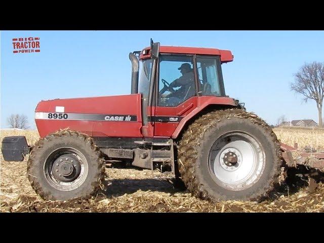 Case IH 8950 MAGNUM Tractor Working on Fall Tillage