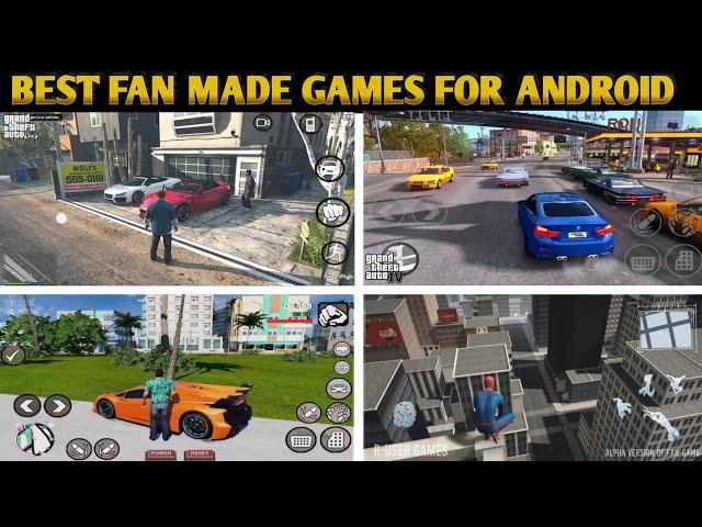 Top 10 Best Fan Made Games For Android | HIGH GRAPHICS (Online/Offline)