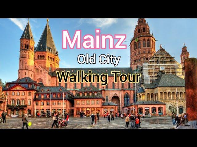 Mainz old City, Germany Walking Tour | Summer 2022