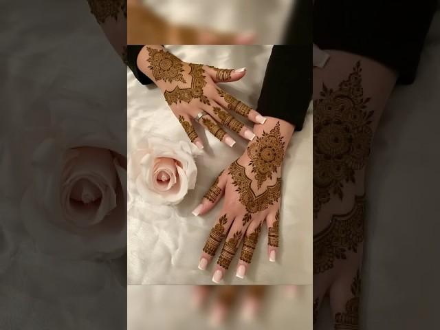 stylish mehndi designs back side| mehandi ka design | mehndi design simple| arebic mehandi #shorts