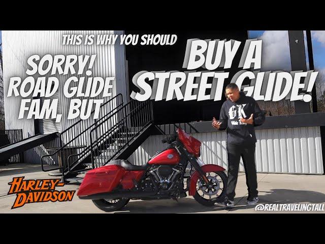 The Street Glide is The Better Glide! This is why you should buy a Harley-Davidson Street Glide!