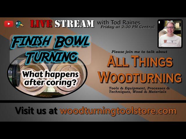 All Things Woodturning - Finish Bowl Turning