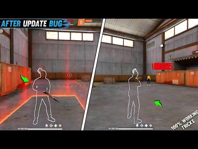 TOP 10 INVISIBLE TRICKS IN TRAINING GROUND || FREE FIRE TIPS AND TRICKS || FREE FIRE 2025