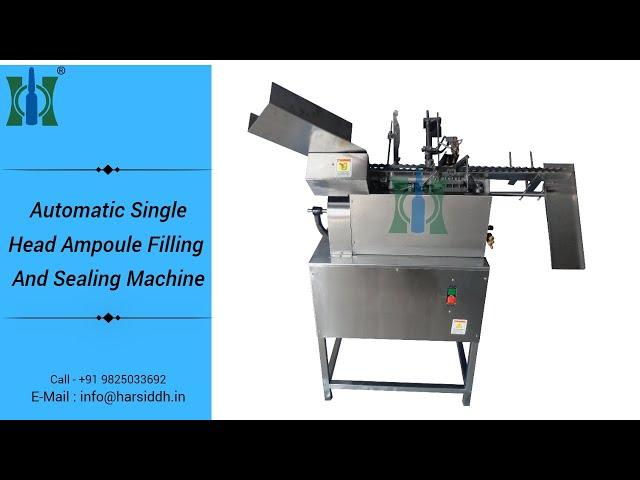 Ampoule Filler Sealer, Ampoule Filling Sealing, R&D Ampoule Filler Sealer