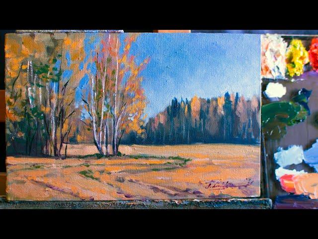 Oil Painting Demo | 6 Min TIME-LAPSE | Painting With Samir