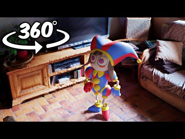 360º The Amazing Digital Circus Breaks Into Your House - Pomni and Jax