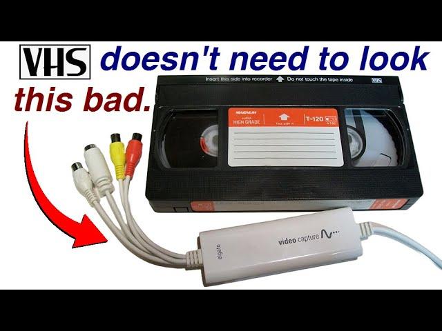 Elgato Video Capture is RUINING the quality of your VHS tapes!