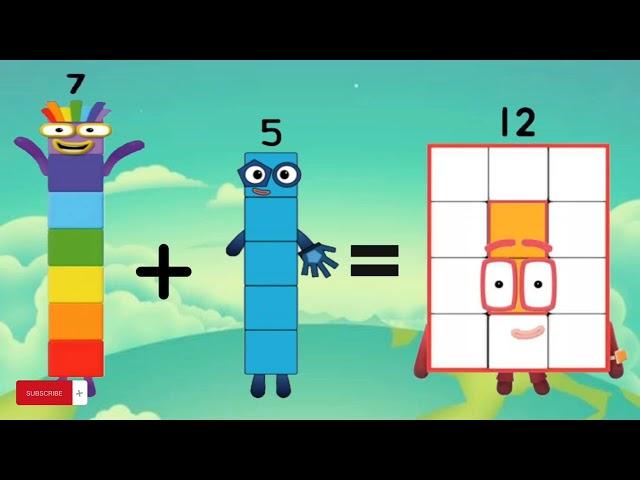 PART 2: Learning Addition with NumberBlocks 6-8 | Math For Kids | NumberBlocks | Tamberlay