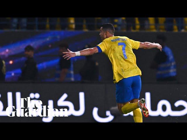 Cristiano Ronaldo scores sensational long-range lob for Al-Nassr