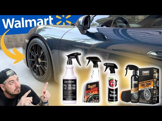 Uncovering The Ultimate Tire Shine Pt 1- Walmart Detailing Products!