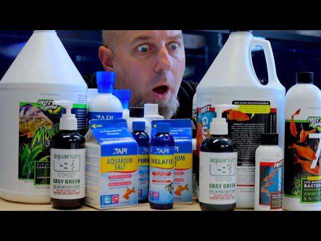 10 Aquarium Chemicals EVERY Fish Keeper Should Have!