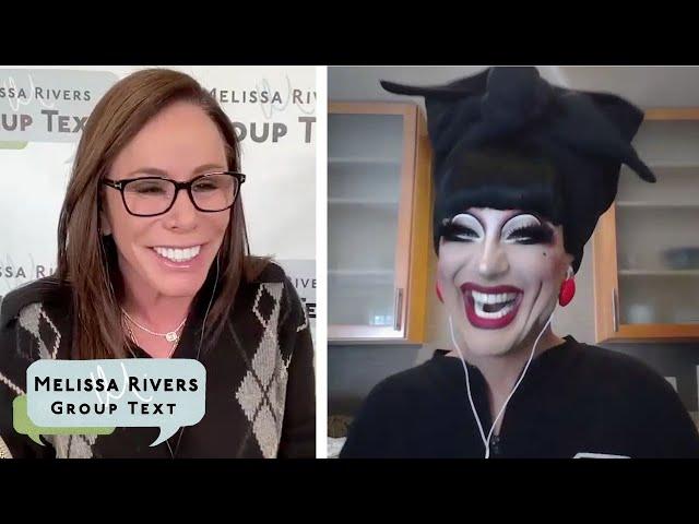 Bianca Del Rio Doesn't Hold Back! | Melissa Rivers Group Text