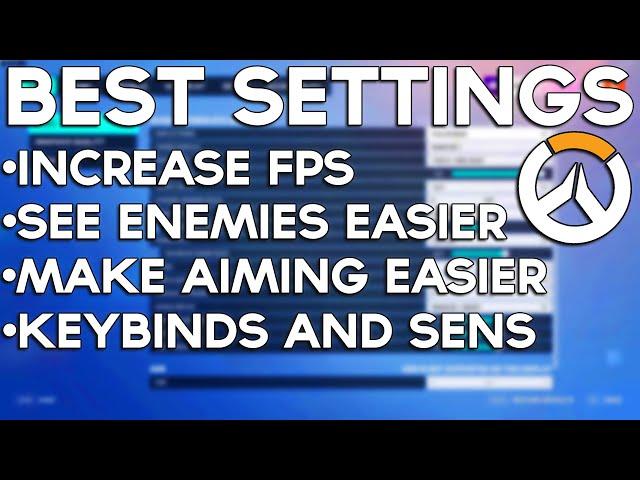 BEST OVERWATCH 2 SETTINGS FULL GUIDE IN DEPTH