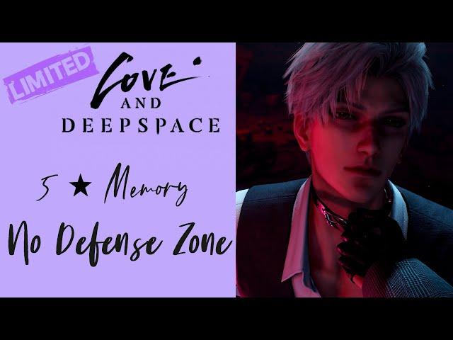 Sylus: No Defense Zone | 5 Star Memory Kindled | Limited | Love and Deepspace