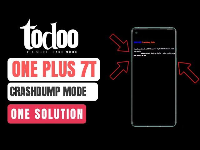 OnePlus 7 / 7 Pro / 7T / 7T Pro Qualcomm Crashdump Mode Fix