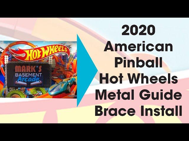 2020 American Pinball Hot Wheels Metal Brace Upgrade #pinball #americanpinball #API