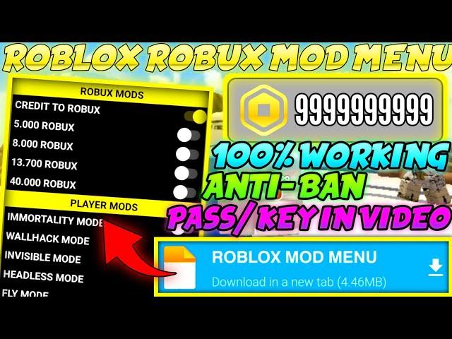 ROBLOX MOD MENU SHARK V2.654.474 | Unlimited Robux with Free Shopping and antiban in (2025!)