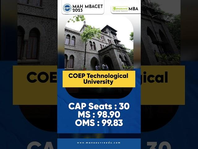 MAH MBA CET 2024 - Colleges | Seats & Cut Off's | #mbacet