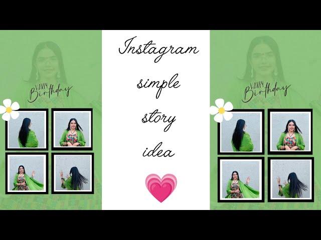 instgram story idea simple & unique 