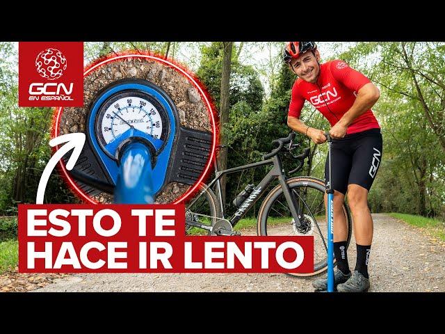 La presión incorrecta te hace ir mucho más lento | Test de 3 presiones