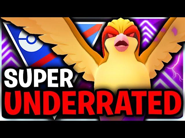 12-3 RUN! You NEED *BUFFED* AIR CUTTER SHADOW PIDGEOT for the Great League | GO BATTLE LEAGUE