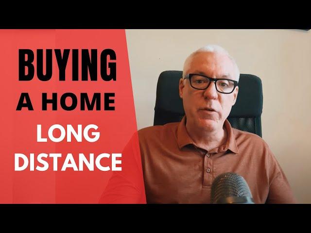 How Can I Buy A Home Long Distance? - Charleston SC (Real Estate Minutes with Bob)