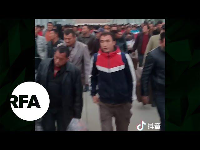 TikTok Videos Show Hundreds of Uyghurs Transferred to Chinese Factories