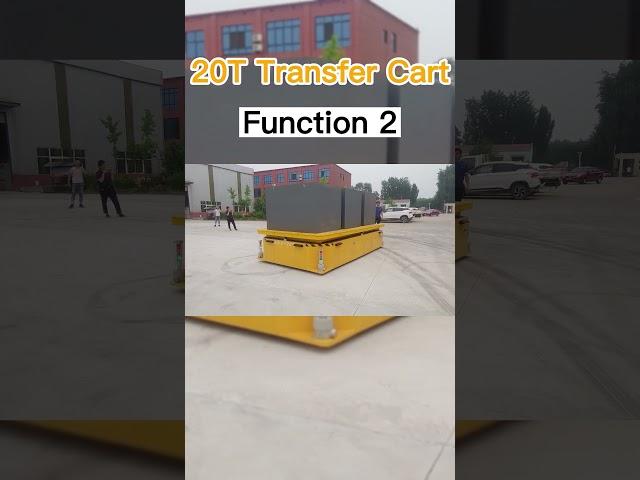 Auto 20T Trackless Transfer Cart, Steerable Transfer Trolley #BEFANBY #transportation