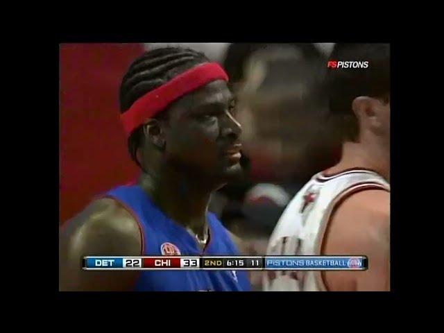 Kwame Brown Steals The Ball From Derrick Rose! Brings Energy Off The Bench (02.12.2009)