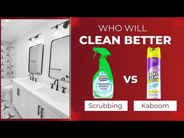 Kaboom vs Scrubbing Bubbles Bathroom Cleaner (Who is The Winner)