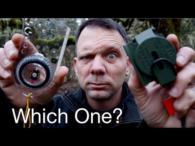 Which compass is better? USGI Lensatic vs The Baseplate