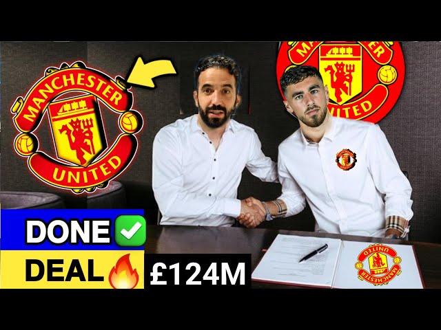 DONE DEAL RUBEN AMORIM FIRST SIGNING IN MAN UTD WITH £124MBiggest signing in History in Man Utd