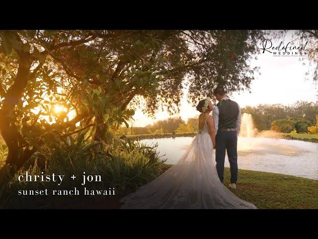 Sunset Ranch Hawaii // Oahu, Hawaii Wedding Film