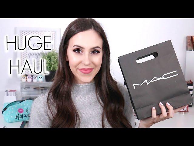 HUGE Mac Makeup Haul 2016 + SWATCHES | Beauty with Emily Fox