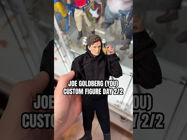 JOE GOLDBERG CUSTOM IS DONE  #custom #hottoys #joegoldberg #you #actionfigures #3dprinting #toys
