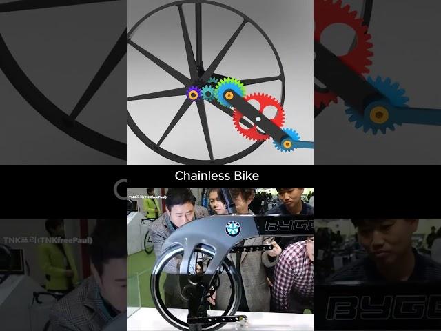 BYGEN Hub Direct Bike ( Chainless Bike ) #mechanism #mechanic #engineering #diy #mechanical