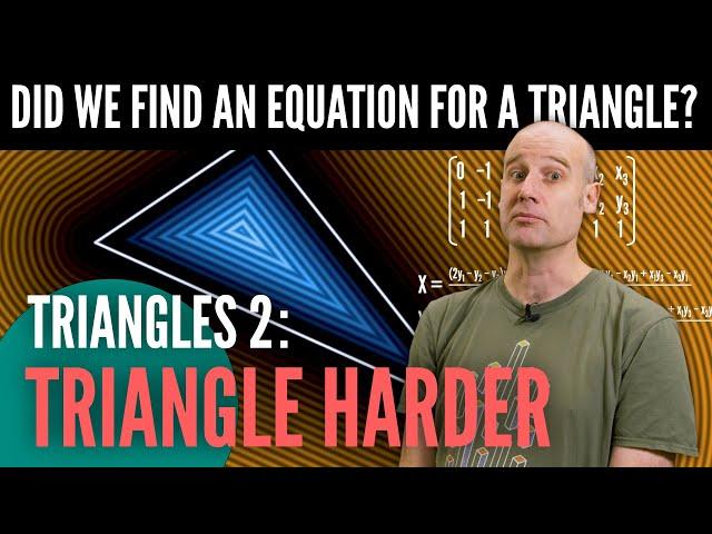 Behold all-new equations for triangles!