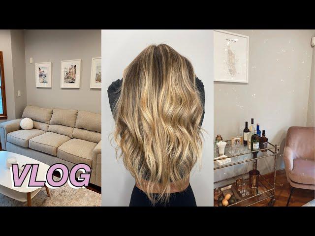 weekend vlog: moving madison to hoboken, apartment tour, & getting my hair done | maddie cidlik