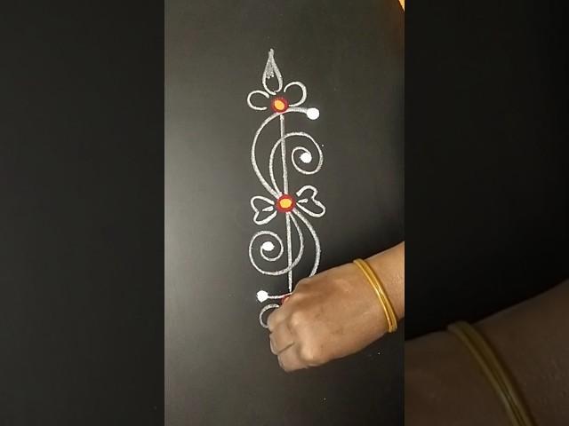 border rangoli designs | Border kolam designs | border muggulu designs