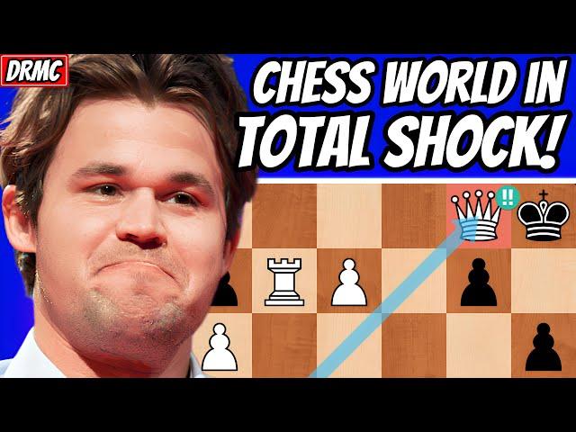 Magnus Carlsen JUST STUNNED Levon Aronian w/ JAW-DROPPING Queen Sac! (Magnus Titled Tuesday 2024!)