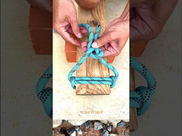 Knots Rope Trick DIY at Home, Home hacks ideas, #shortvideo #shorts #viral #diy #youtubeshorts