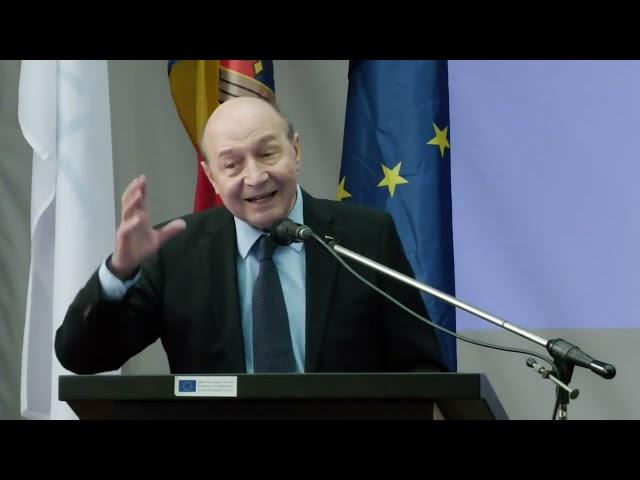 Discuție privind parcursul european al Moldovei, cu fostul Președinte al României, Traian Băsescu